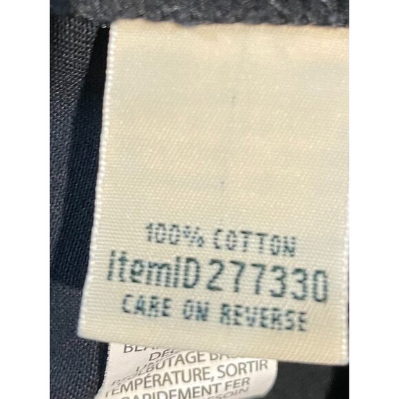 L.L.Bean Men's Blue Cotton Dress Pants With Button & Zipper Closure Size 18 - Picture 10 of 14